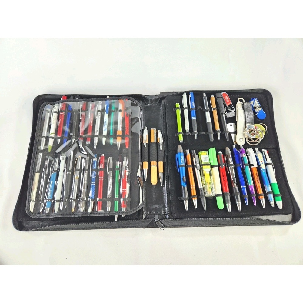 Salesmen sample‎ zipper case Pens Spector & Co. Collection Marker USB Keychains